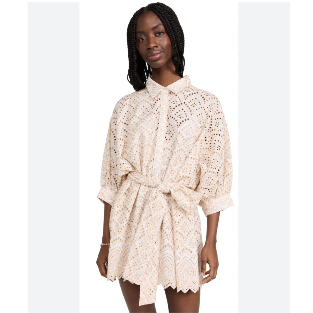 Sundress Lace Shirt Dress - Picture 4 of 11